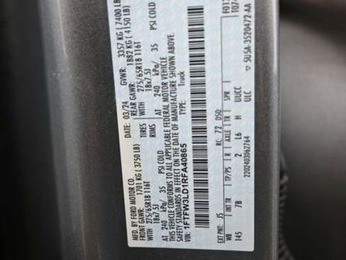 Used 2024 Ford F150 XLT w/ Mobile Office Package AWD/4WD image 15