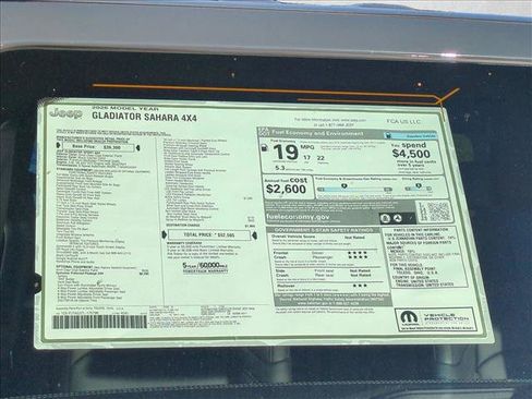 New 2026 Jeep Gladiator Mojave AWD/4WD image 19