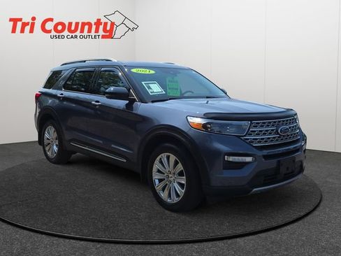 Used 2021 Ford Explorer Limited w/ Equipment Group 301A AWD/4WD image 1