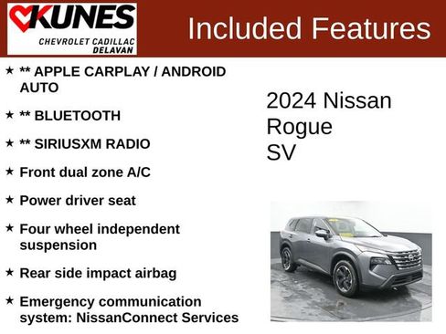 Used 2024 Nissan Rogue SV image 3