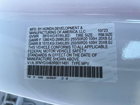 Used 2024 Honda Pilot Elite image 34