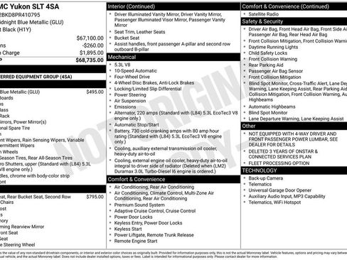 Used 2023 GMC Yukon SLT AWD/4WD image 27