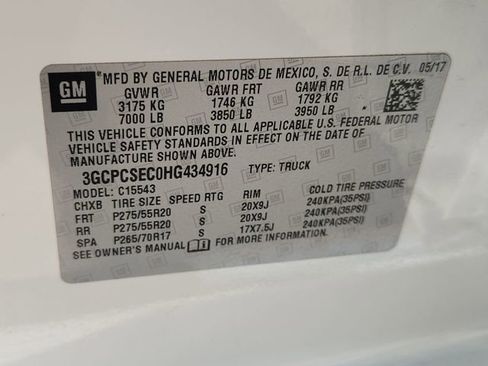 Used 2017 Chevrolet Silverado 1500 LTZ w/ Texas Edition RWD image 32