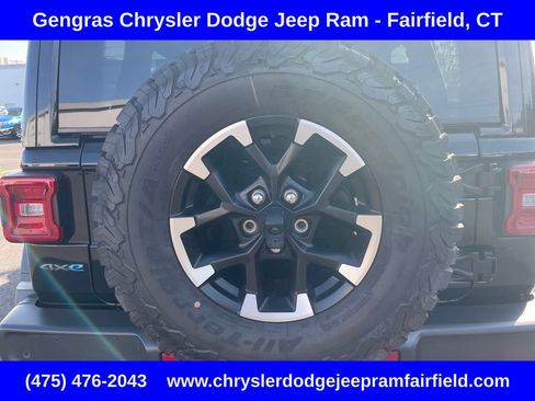 Certified 2025 Jeep Wrangler Unlimited Rubicon 4xe w/ Safety Group AWD/4WD image 11