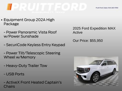Used 2025 Ford Expedition Max Active AWD/4WD image 19