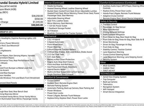 New 2026 Hyundai Sonata Limited image 33