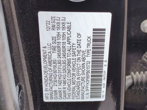 Used 2023 Honda Ridgeline Black Edition image 38