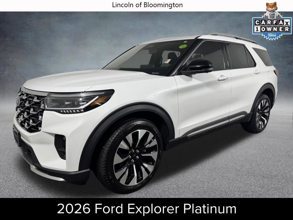 Used 2026 Ford Explorer Platinum w/ LUX Leather Package AWD/4WD 360° Tour