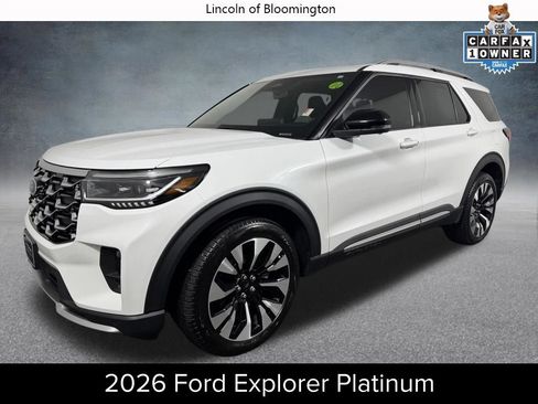 Used 2026 Ford Explorer Platinum w/ LUX Leather Package AWD/4WD image 1