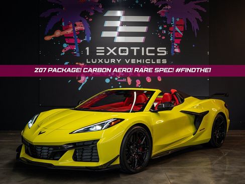 Used 2024 Chevrolet Corvette Z06 w/ Z07 Performance Package RWD image 1