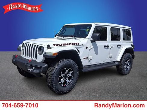 Used 2019 Jeep Wrangler Unlimited Rubicon w/ LED Lighting Group AWD/4WD image 1