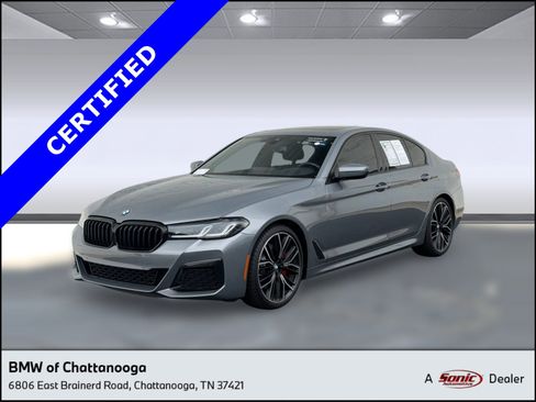 Certified 2023 BMW 530i w/ M Sport Package RWD image 1