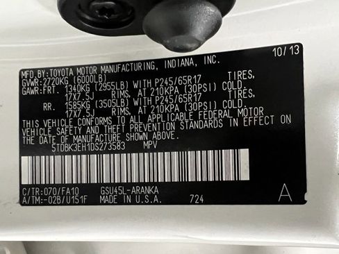 Used 2013 Toyota Highlander Plus image 69