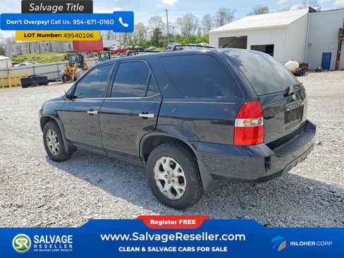 Used 2001 Acura MDX Touring AWD/4WD image 3