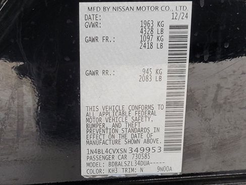 Used 2025 Nissan Altima 2.5 SR image 28