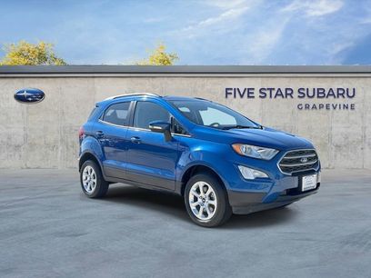 Used 2020 Ford EcoSport SE w/ SE Convenience Package