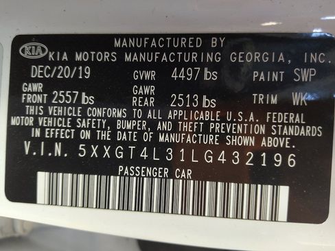 Used 2020 Kia Optima LX FWD image 33
