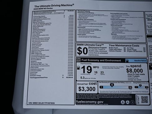 New 2026 BMW M3 image 39
