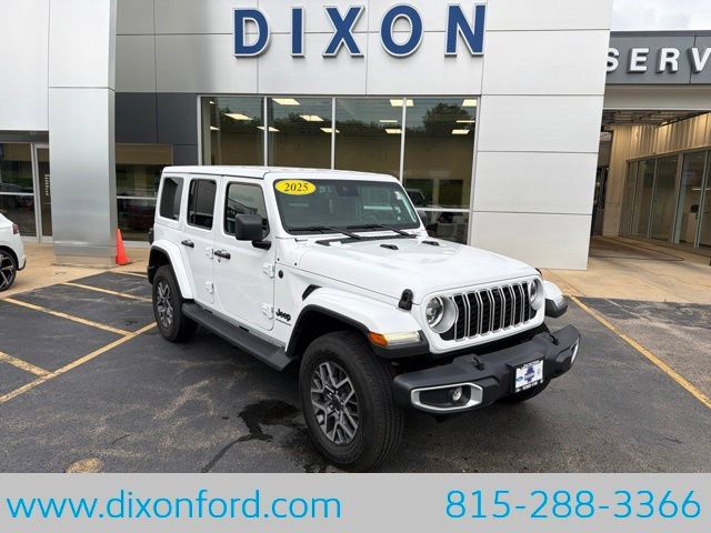 Used 2025 Jeep Wrangler Unlimited Sahara AWD/4WD 360° Tour