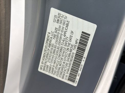 New 2026 Honda Odyssey Touring image 38