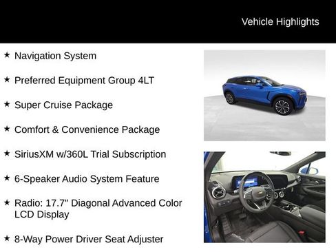New 2025 Chevrolet Blazer EV LT w/ Super Cruise Package image 27