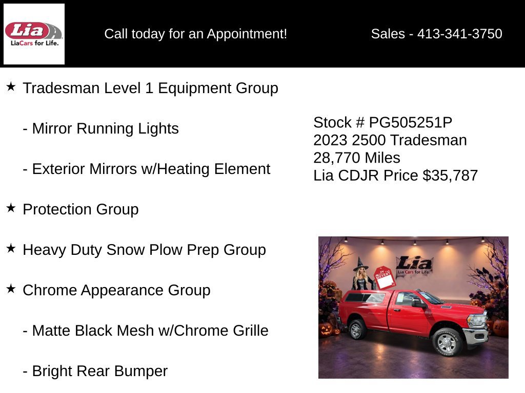 Certified 2023 RAM 2500 Tradesman AWD/4WD image 16