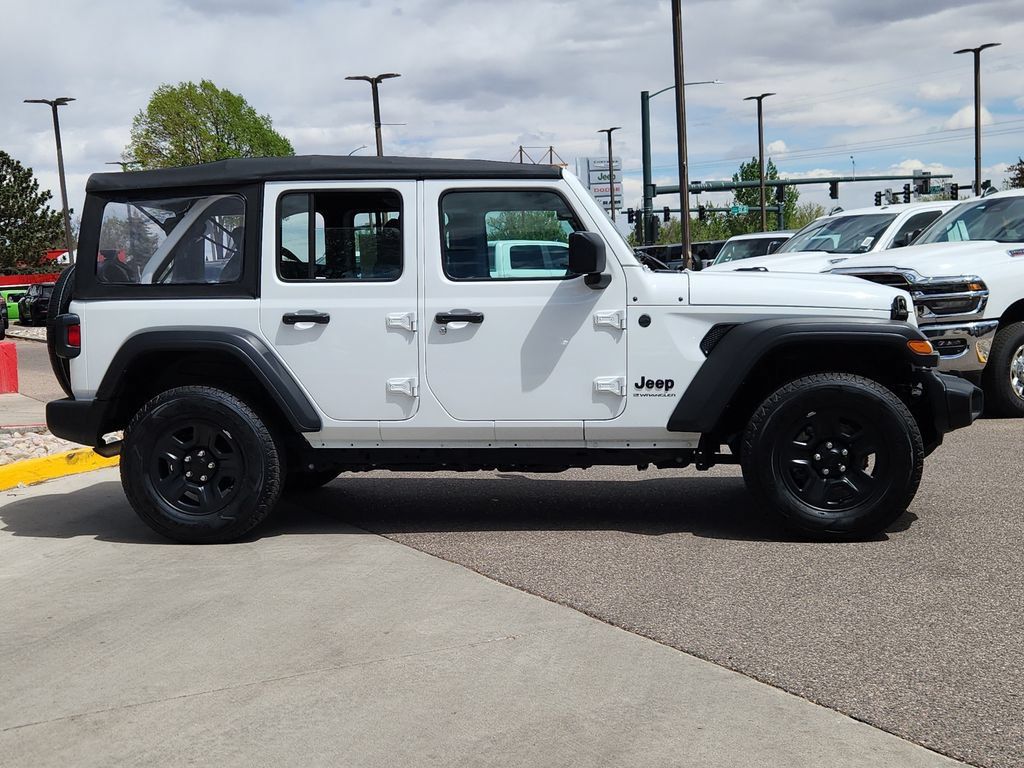 Certified 2025 Jeep Wrangler Unlimited Sport AWD/4WD image 2