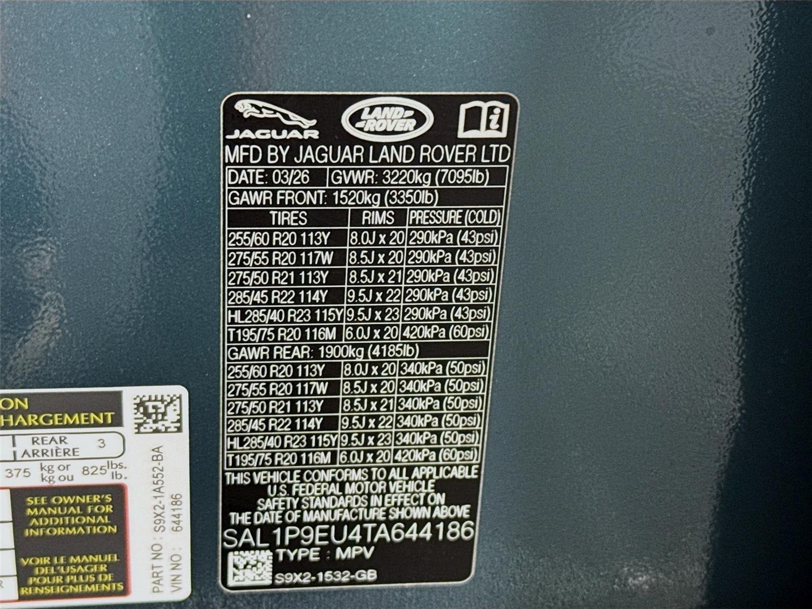 New 2026 Land Rover Range Rover Sport SE AWD/4WD image 34