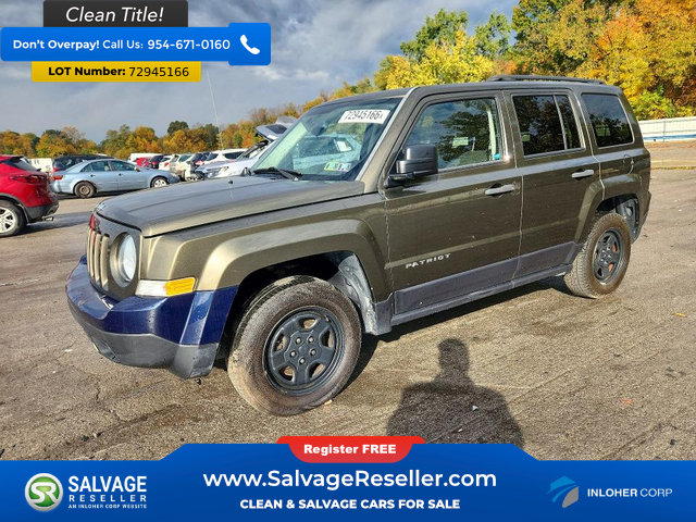 Used 2016 Jeep Patriot Sport AWD/4WD image 1