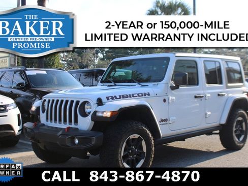 Used 2021 Jeep Wrangler Unlimited Rubicon image 1