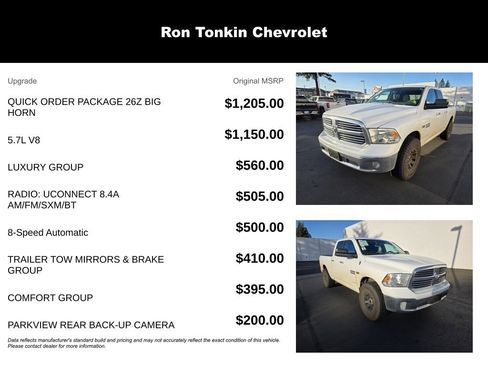 Used 2015 RAM 1500 Big Horn image 17
