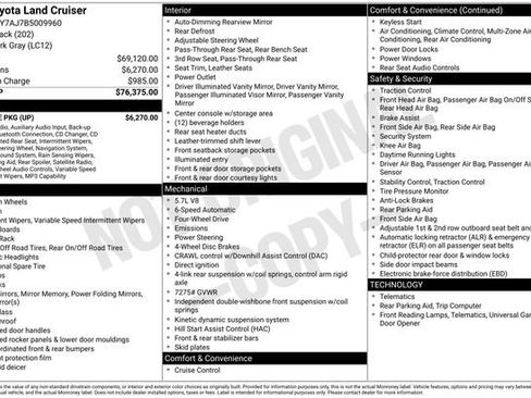 Used 2011 Toyota Land Cruiser w/ Upgrade Pkg image 19