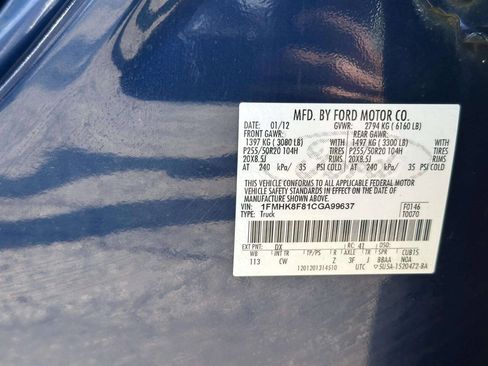 Used 2012 Ford Explorer Limited AWD/4WD image 30
