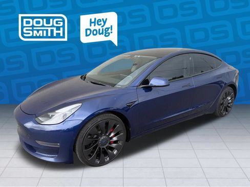 Used 2022 Tesla Model 3 Performance AWD/4WD image 1