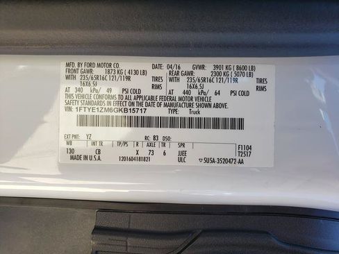 Used 2016 Ford Transit 150 130 Low Roof RWD image 25
