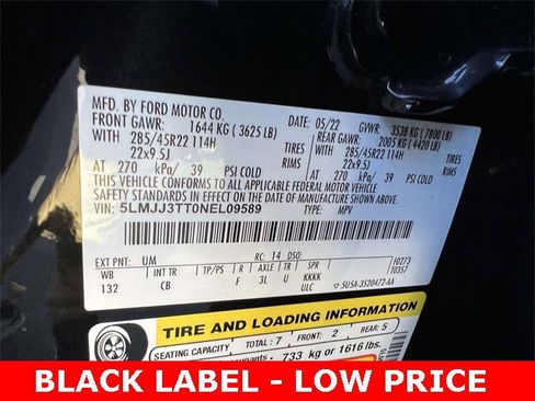 Used 2022 Lincoln Navigator L Black Label image 27