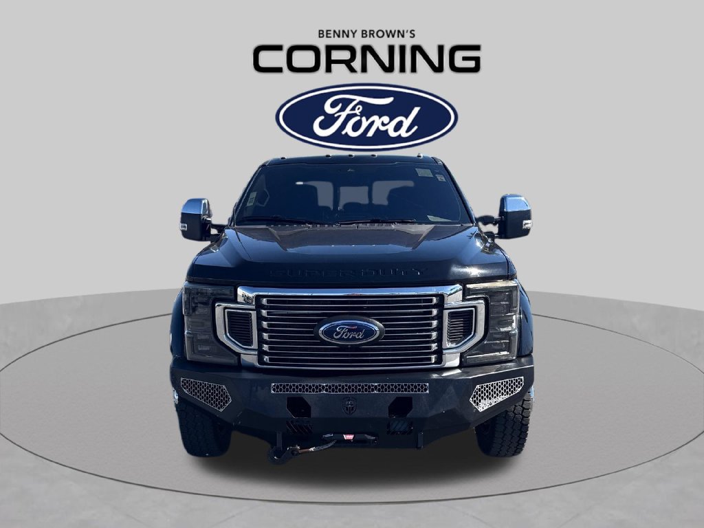 Used 2022 Ford F450 Platinum w/ Camper Package AWD/4WD image 8