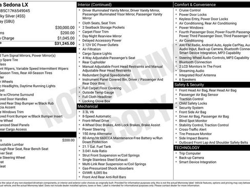 Used 2019 Kia Sedona LX image 39