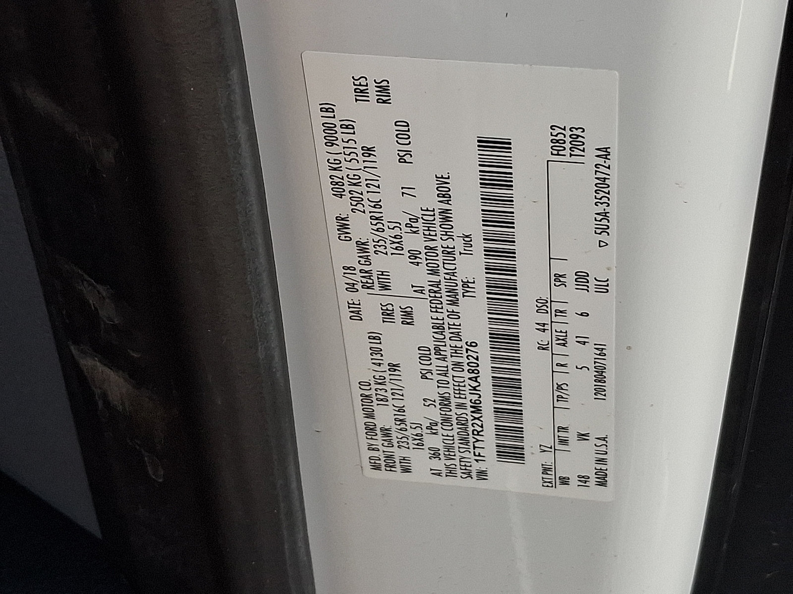 Used 2018 Ford Transit 250 148 High Roof RWD image 24