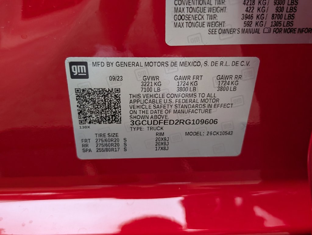Certified 2024 Chevrolet Silverado 1500 LT Trail Boss AWD/4WD image 33
