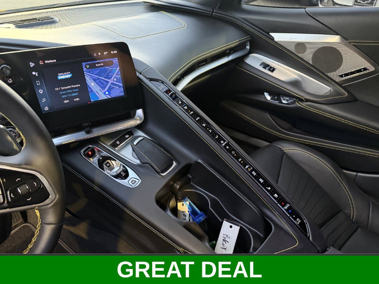 Used 2025 Chevrolet Corvette Stingray Premium Cpe w/ Z51 Performance Package RWD image 13