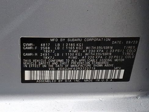 Certified 2024 Subaru Crosstrek 2.5i Sport w/ Popular Package #4A image 27