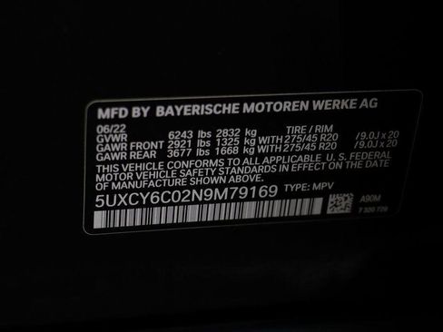 Used 2022 BMW X6 xDrive40i w/ Premium Package image 23
