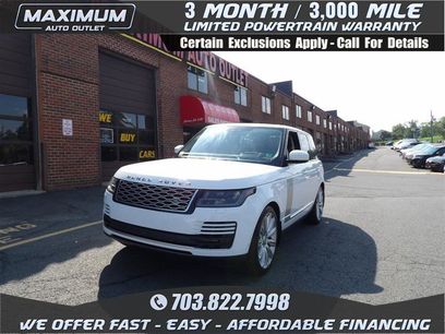 Used 2019 Land Rover Range Rover HSE