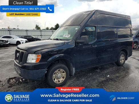 Used 2018 Nissan NV 2500 SV w/ Navigation Package RWD image 1