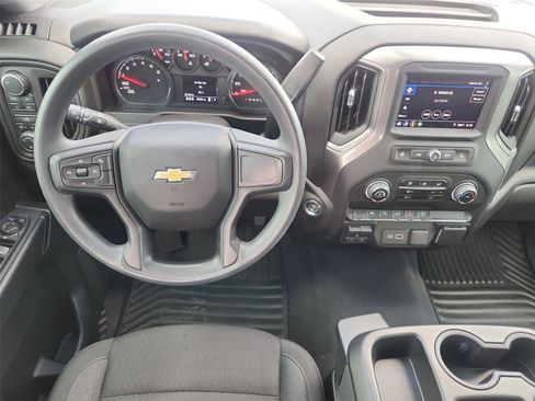 Used 2024 Chevrolet Silverado 1500 Custom w/ Turbomax Blackout Package AWD/4WD image 11