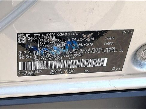 Certified 2023 Toyota bZ4X FWD w/ Weather Package image 34