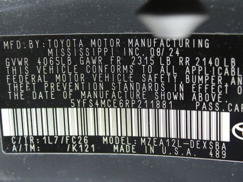 Used 2024 Toyota Corolla SE FWD image 38