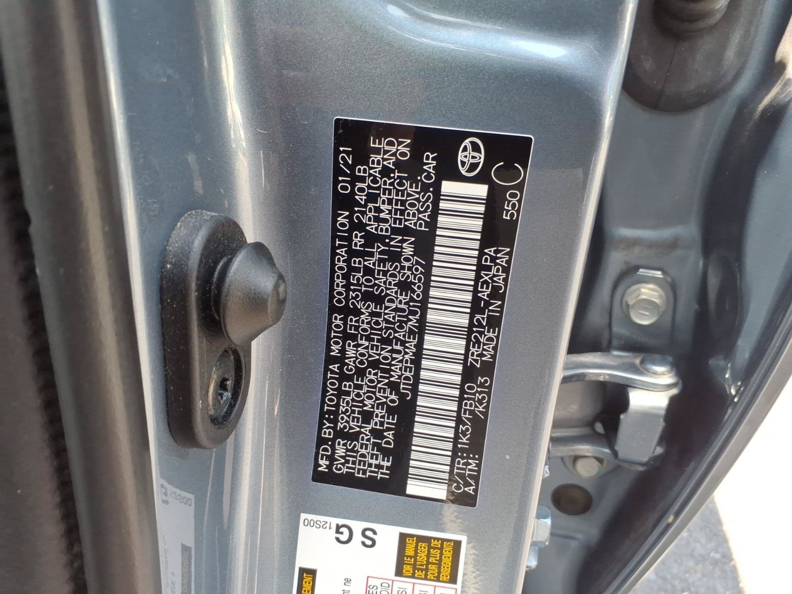 Used 2021 Toyota Corolla LE w/ Carpet Mat Package (TMS) FWD image 22