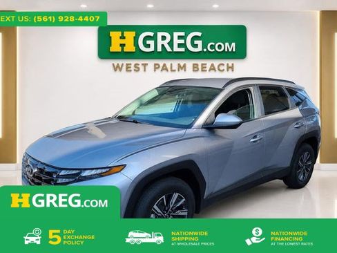 Used 2024 Hyundai Tucson Blue AWD/4WD image 1